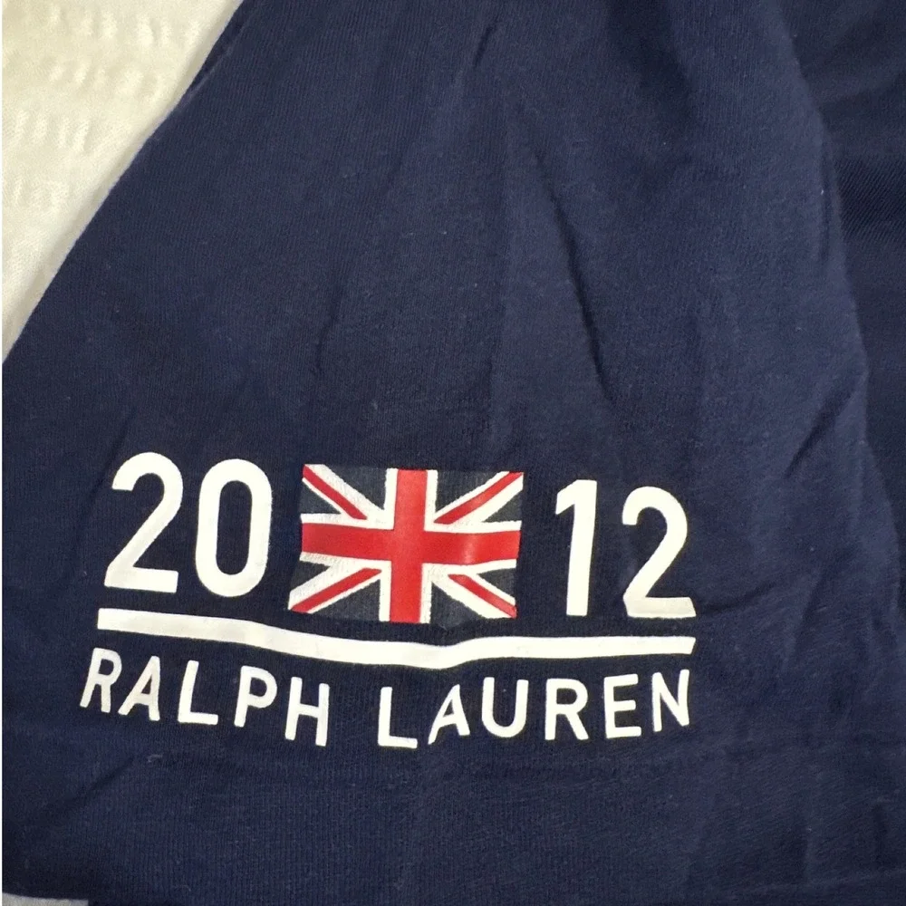 Polo Ralph Lauren 2012 US Olympic Team Navy Ringer T-Shirt Mens XL